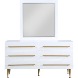 Meridian Marisol White Dresser