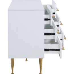 Meridian Marisol White Dresser