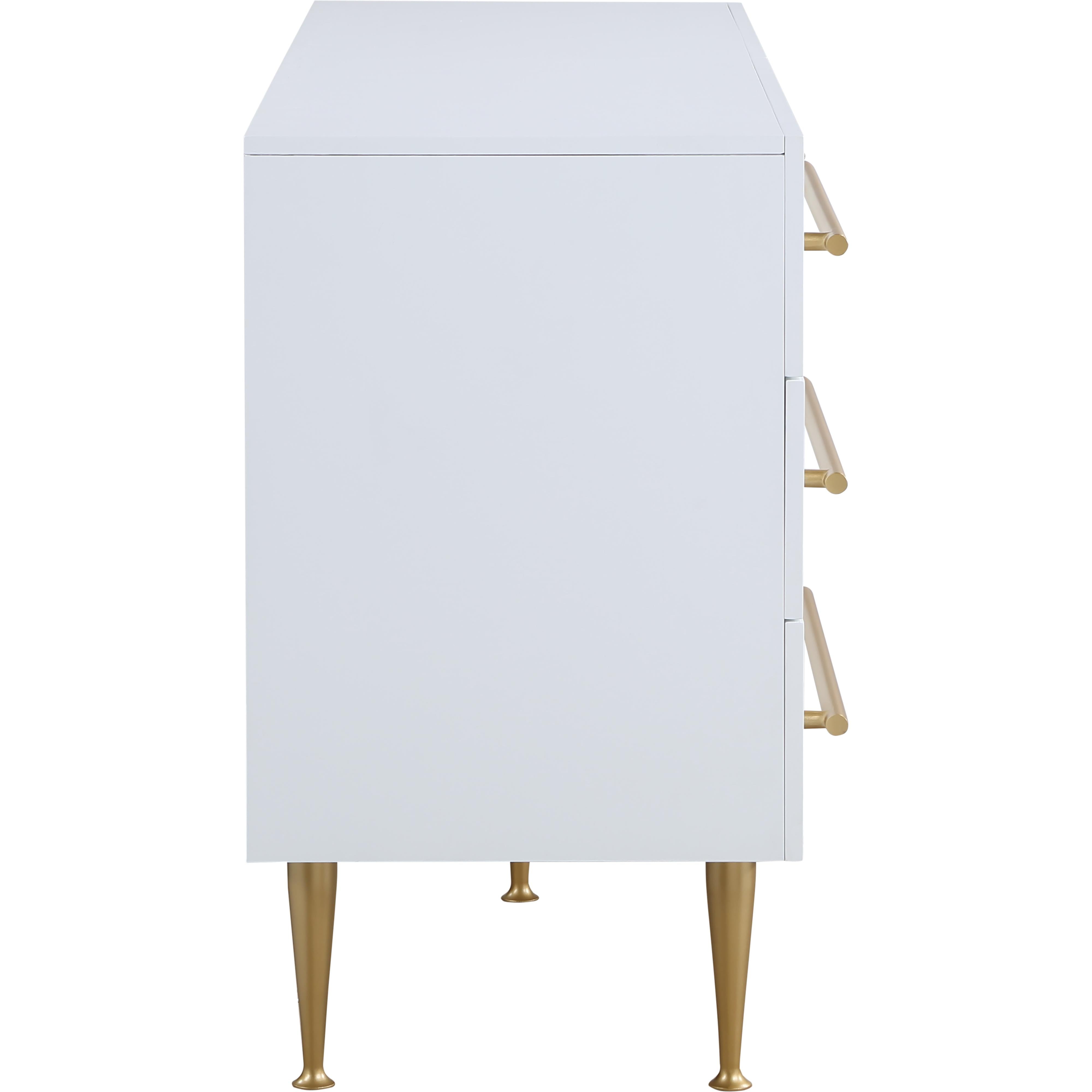 Meridian Marisol White Dresser