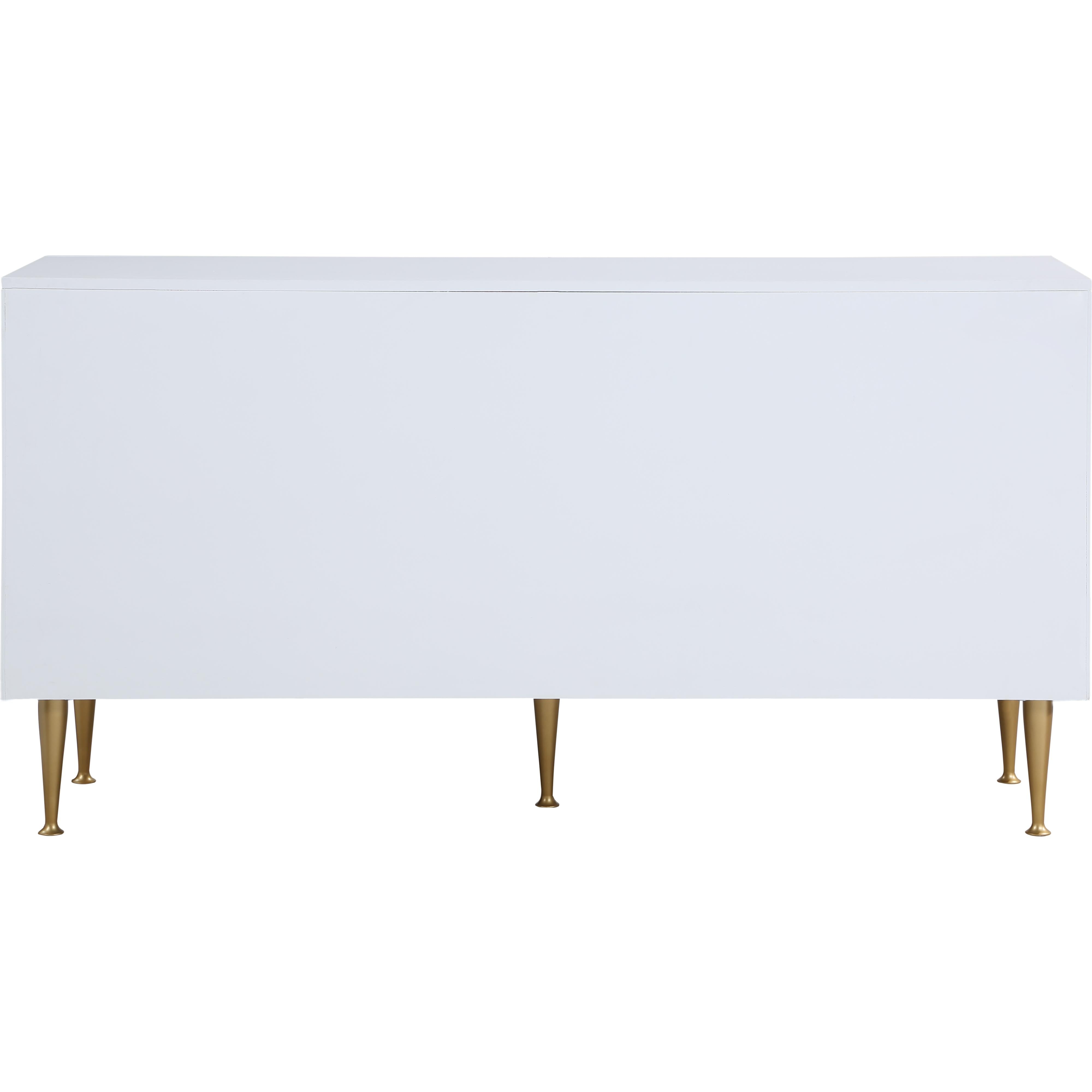 Meridian Marisol White Dresser