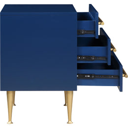 Meridian Marisol Navy Night Stand
