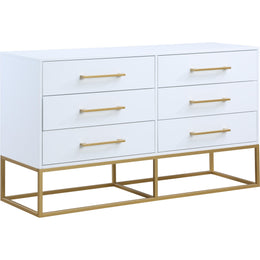 Meridian Maxine White Dresser