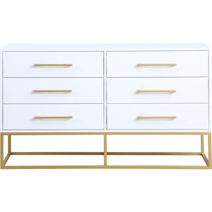 Meridian Maxine White Dresser
