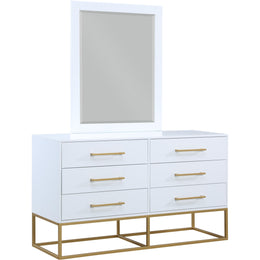 Meridian Maxine White Dresser