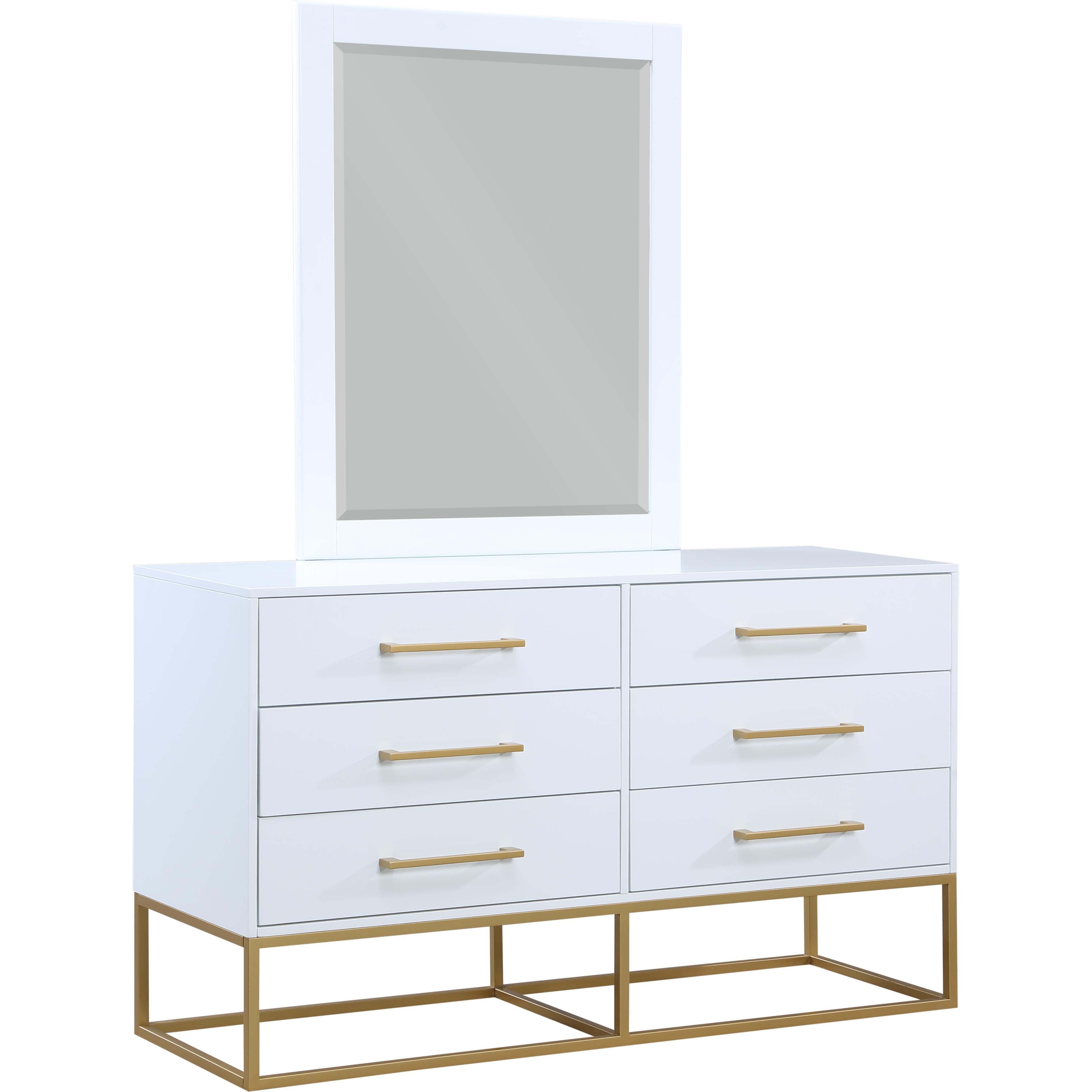 Meridian Maxine White Dresser