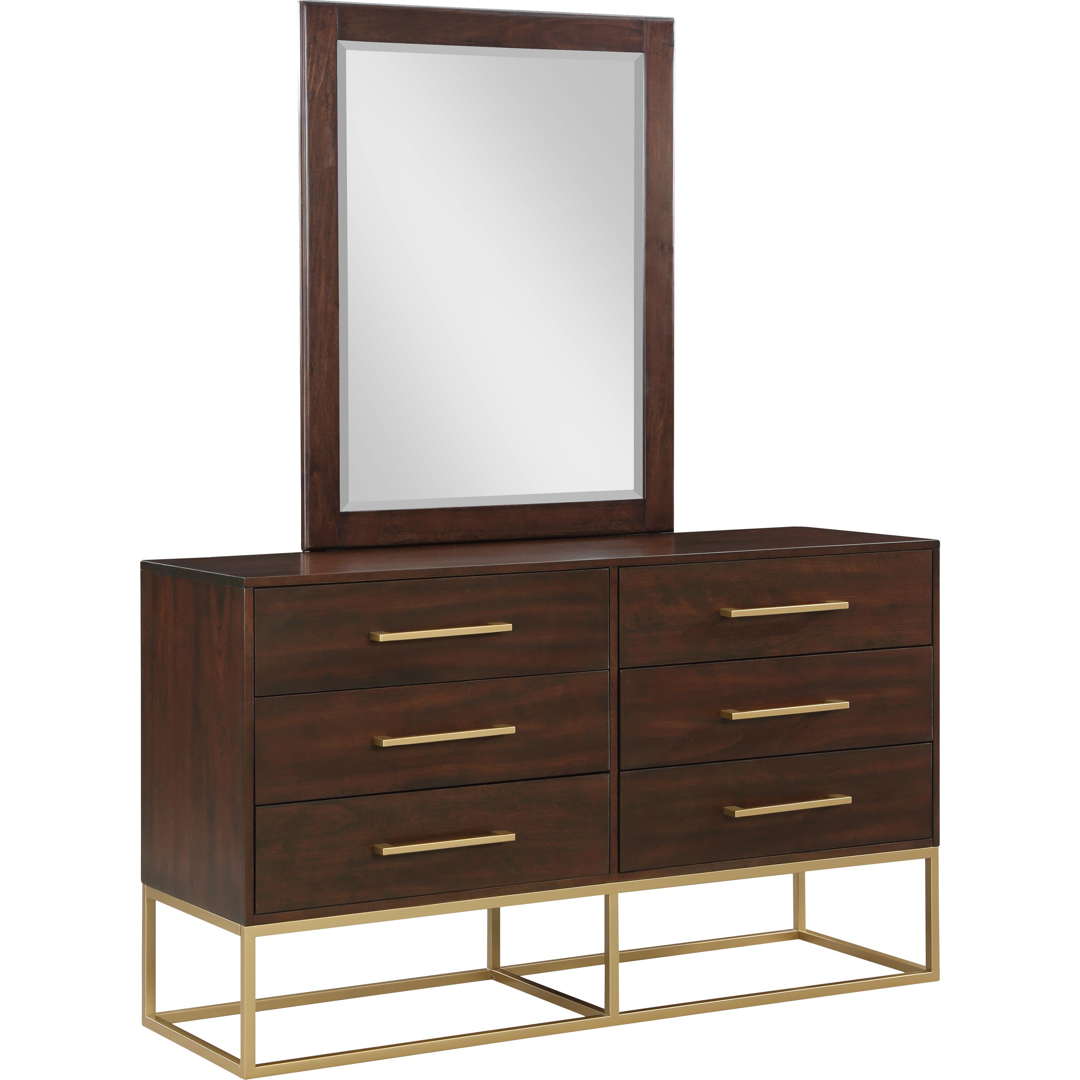 Meridian Maxine Brown Mirror