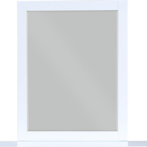 Meridian Maxine White Mirror