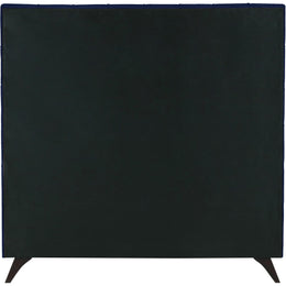 Meridian Elly Navy Velvet Queen Bed