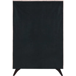 Meridian Elly Pink Velvet Twin Bed