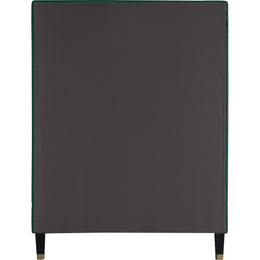 Meridian Harlie Green Velvet Twin Bed