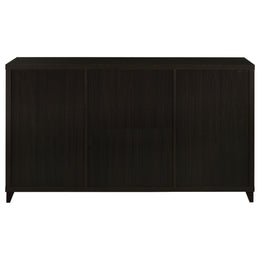Lewes 2-door Engineered Wood 60-inch TV Stand Cappuccino
