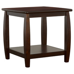 Dixon Rectangular Wood Coffee Table Set Espresso