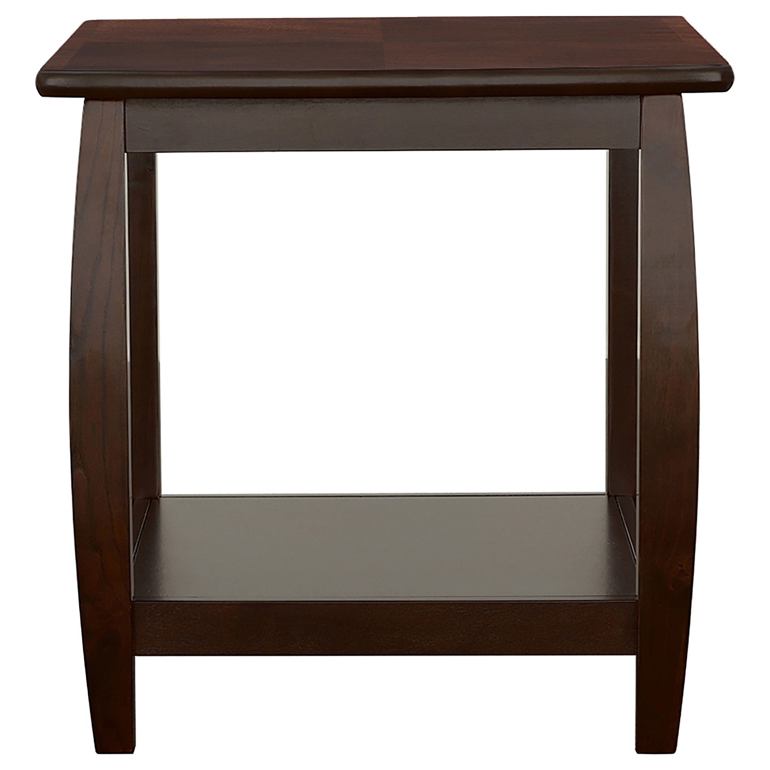 Dixon Rectangular Wood Coffee Table Set Espresso