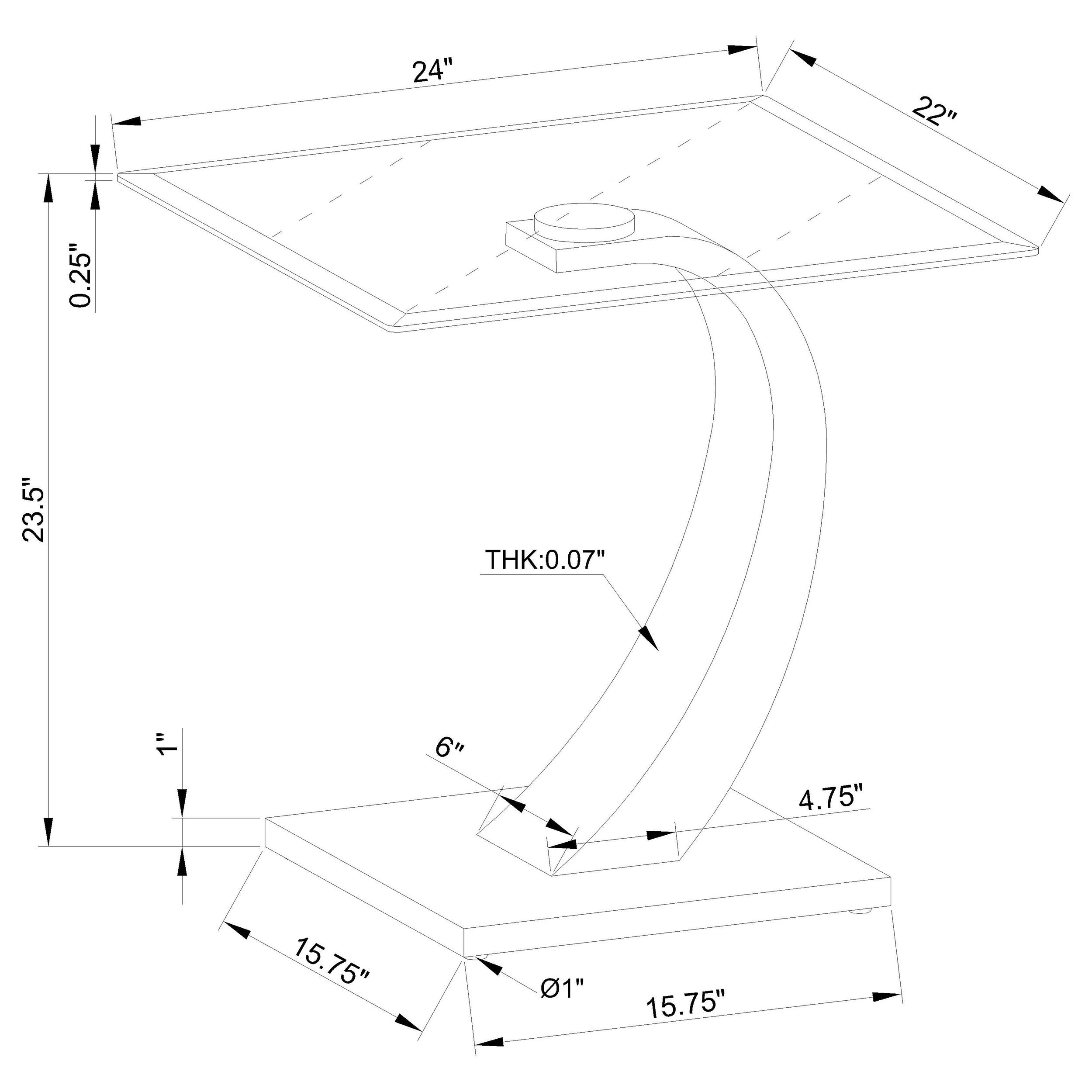 Pruitt Coffee and End Table Set Satin Silver