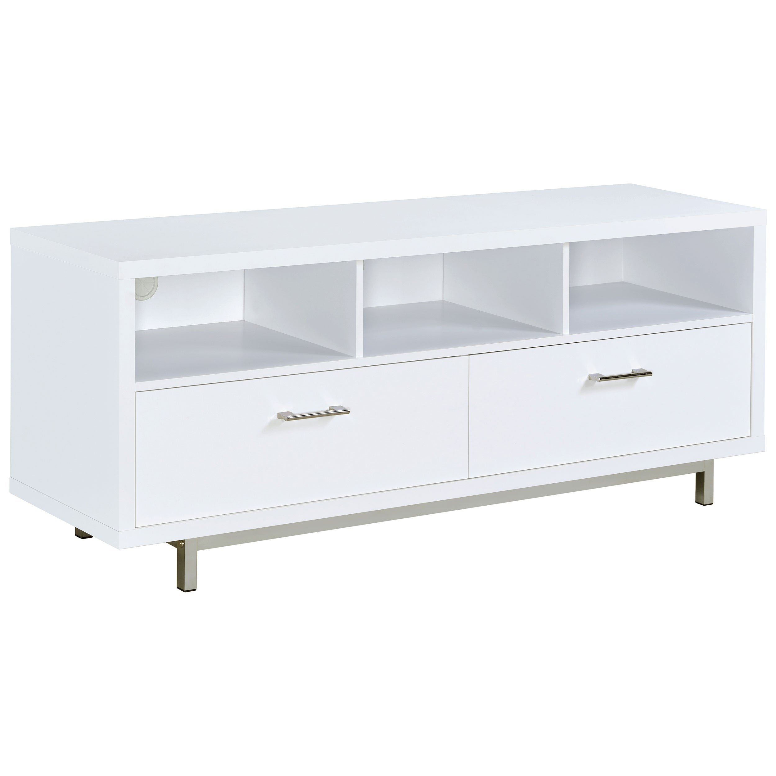Casey 2-drawer Engineered Wood 60-inch TV Stand Cappuccino