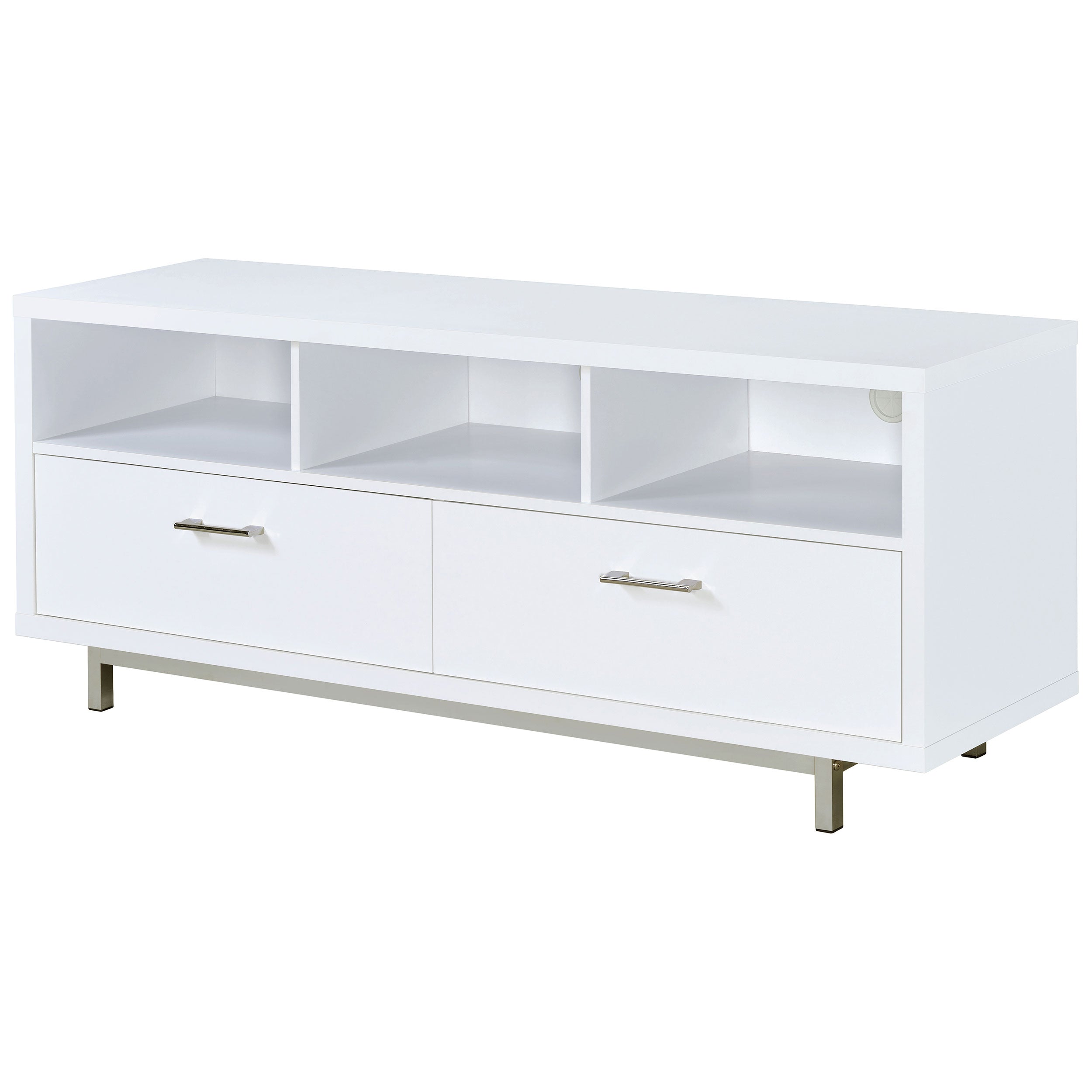 Casey 2-drawer Engineered Wood 60-inch TV Stand Cappuccino
