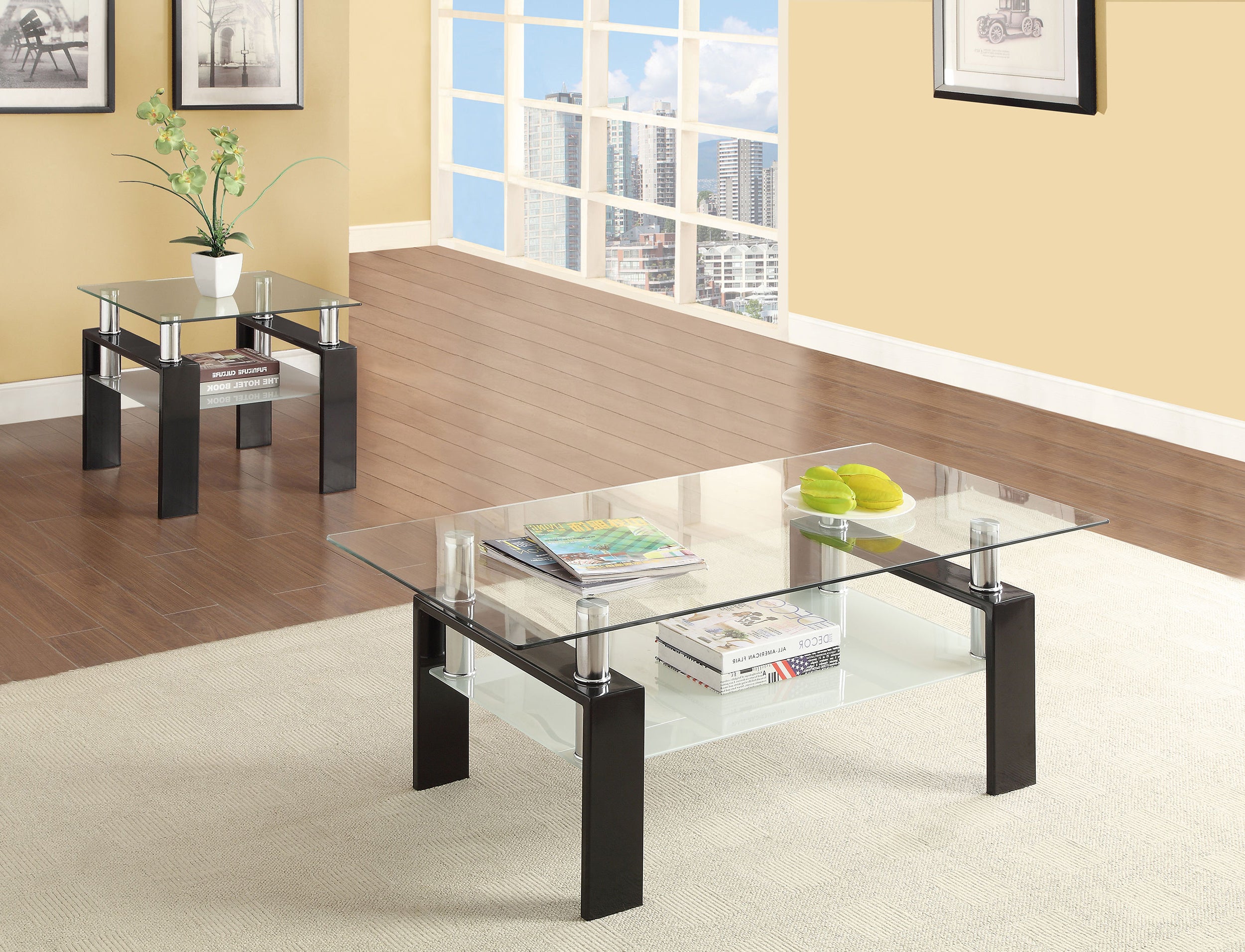 Dyer Rectangular Coffee and End Table Set