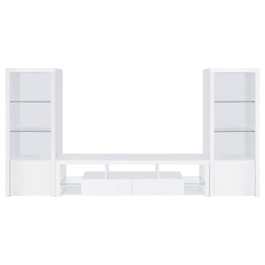 Jude 71-inch TV Entertainment Center White High Gloss
