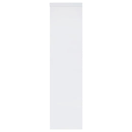 Jude 3-shelf Engineered Wood Media Tower High Gloss White
