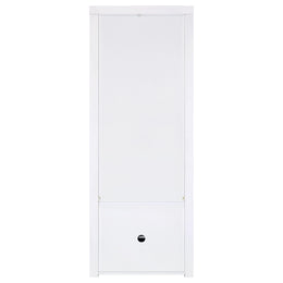 Jude 3-shelf Engineered Wood Media Tower High Gloss White