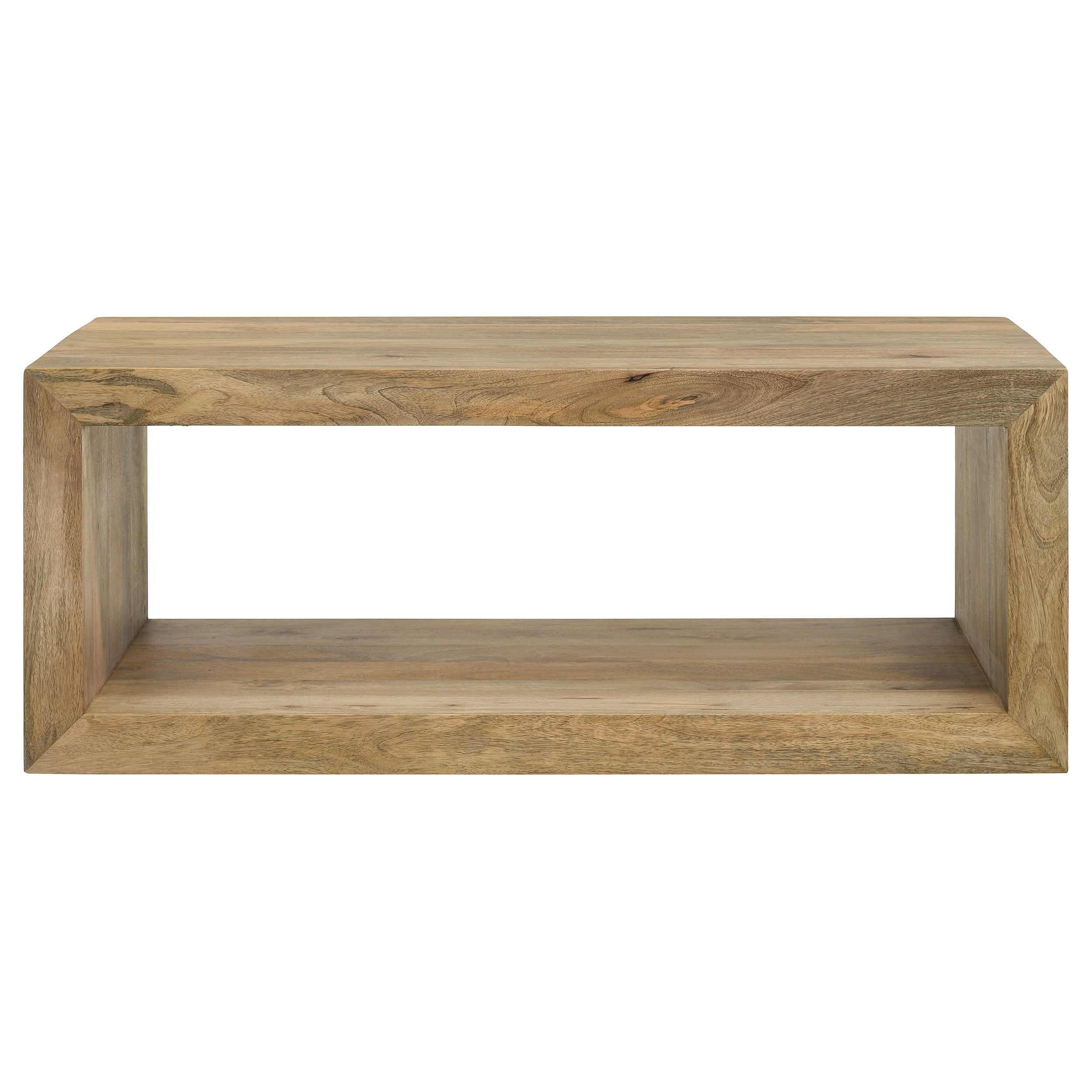 Benton Solid Mango Coffee and End Table Set Natural