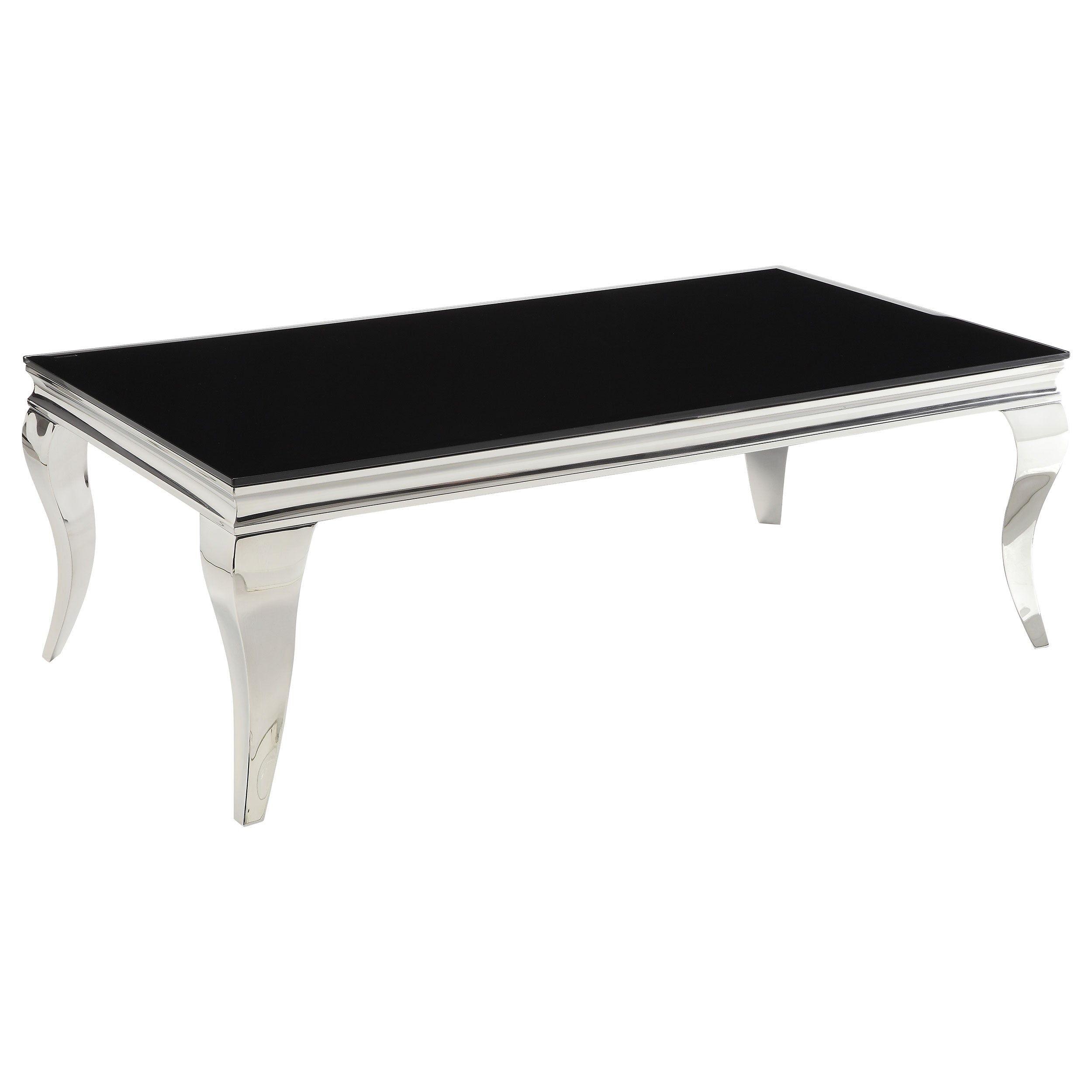 Carone Glass Top Coffee and End Table Set