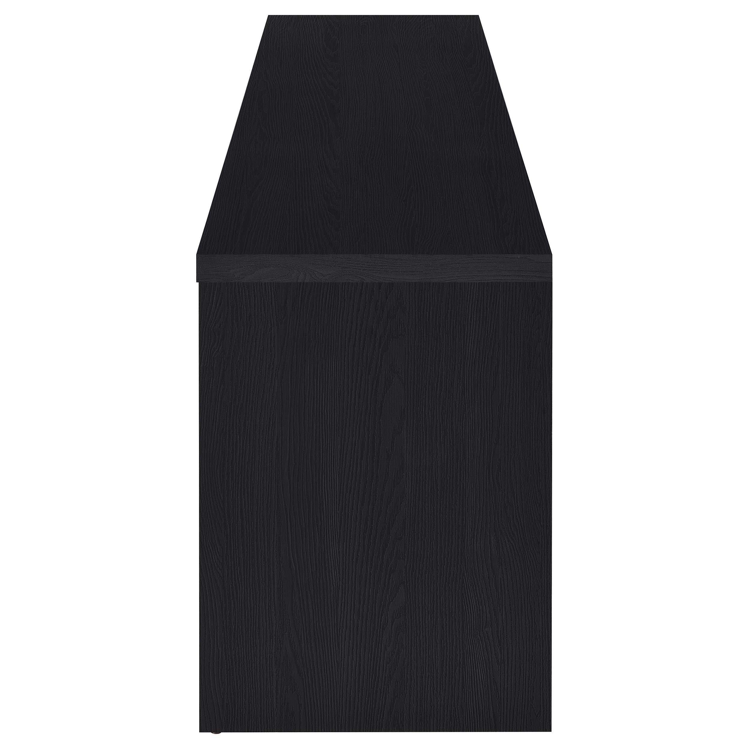 Winfield 2-door TV Stand Media Console Black