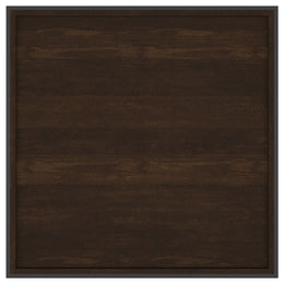 Fulton 30-inch Square Mango Wood Coffee Table Dark Brown