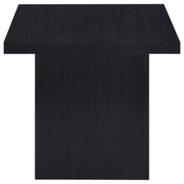 Max Rectangular Coffee and End Table Set Black