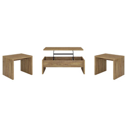Canoga Lift Top Cocktail Coffee Table Set Mango