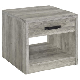Felix Coffee and End Table Set Grey Driftwood