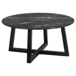 Skylark SmartTop Coffee and End Table Set Black