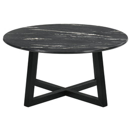 Skylark SmartTop Coffee and End Table Set Black