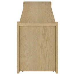 Laurelton 60-inch 2-door TV Stand Media Console Light Oak