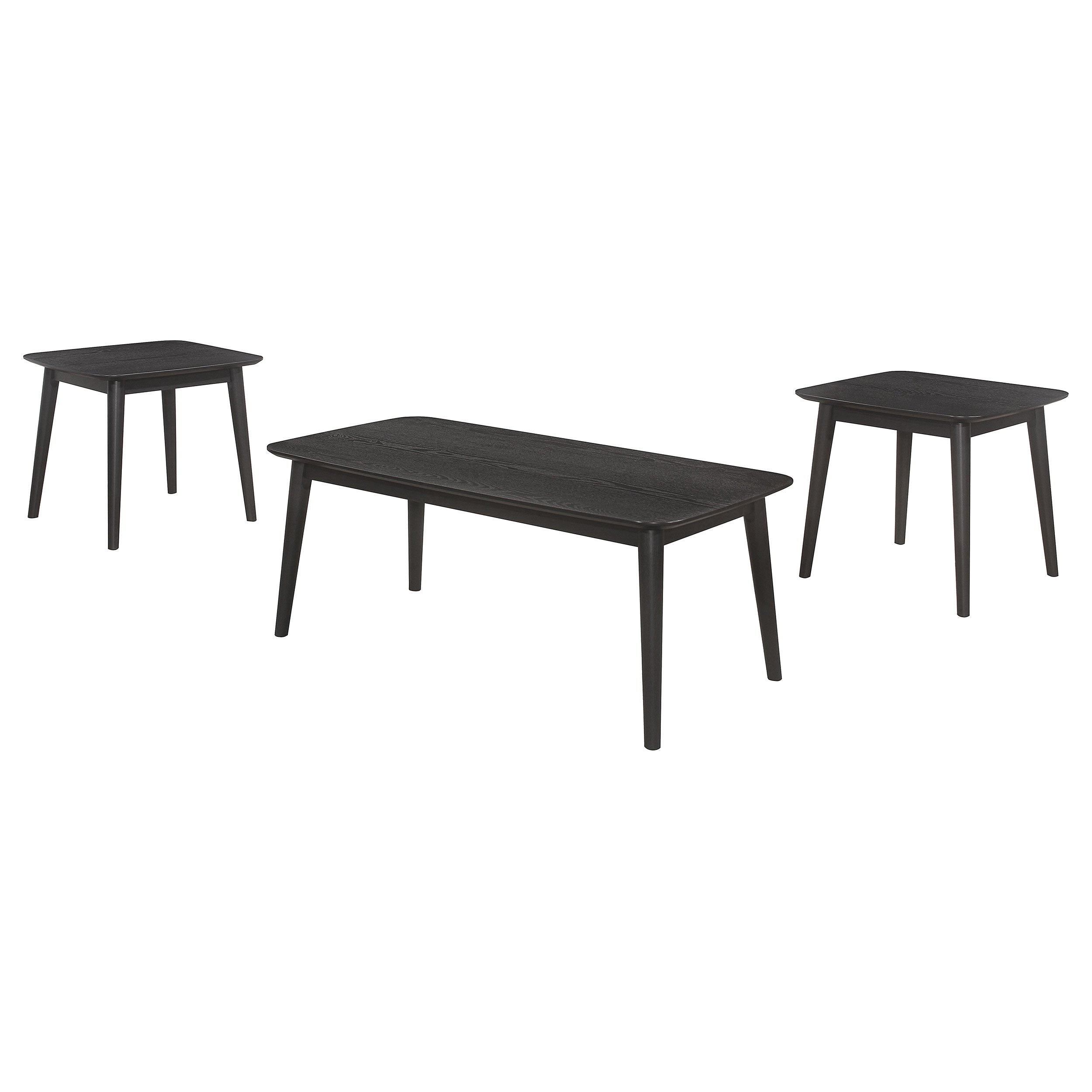 Radley Rectangular Coffee Table Set Black