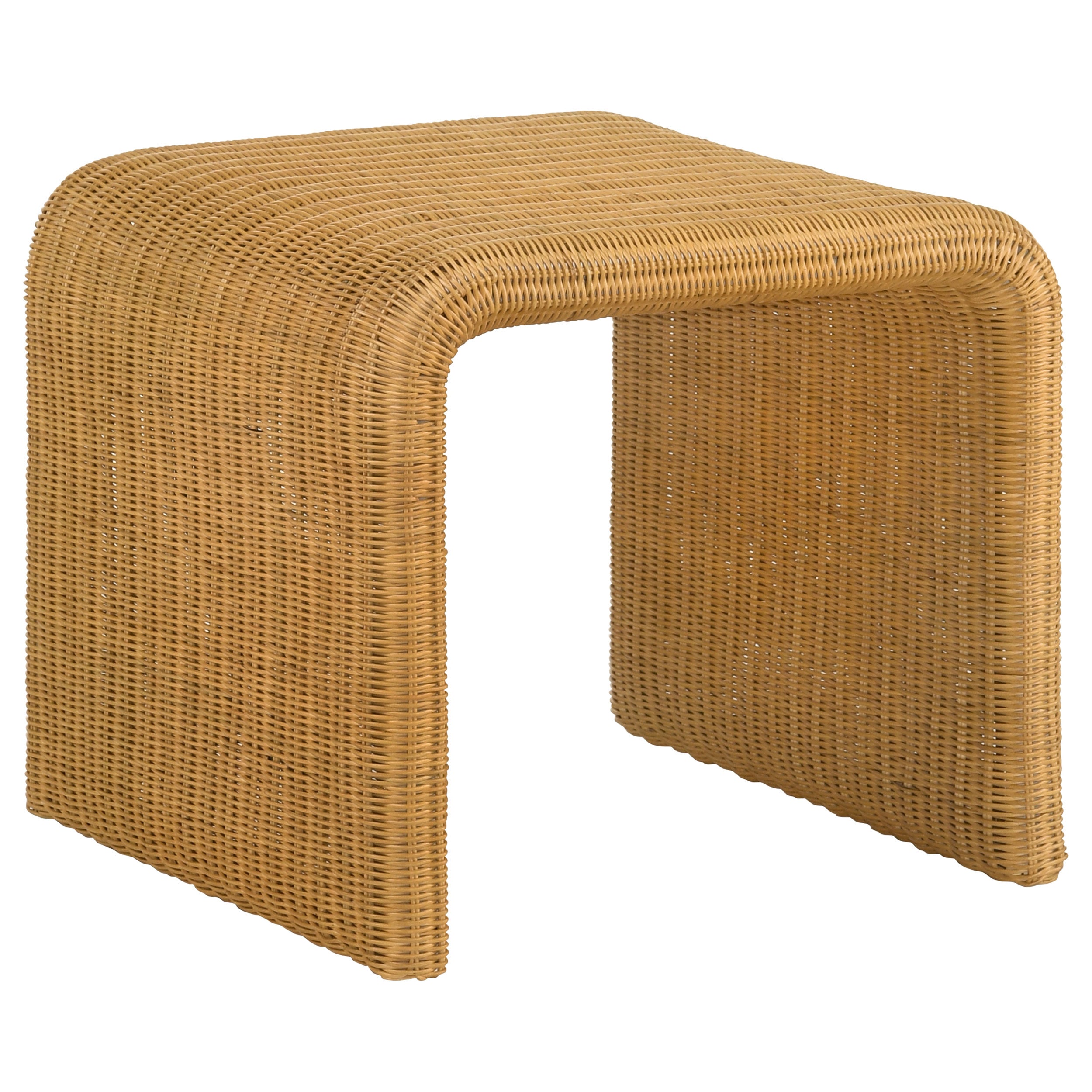Cahya Rattan Coffee and End Table Set Black