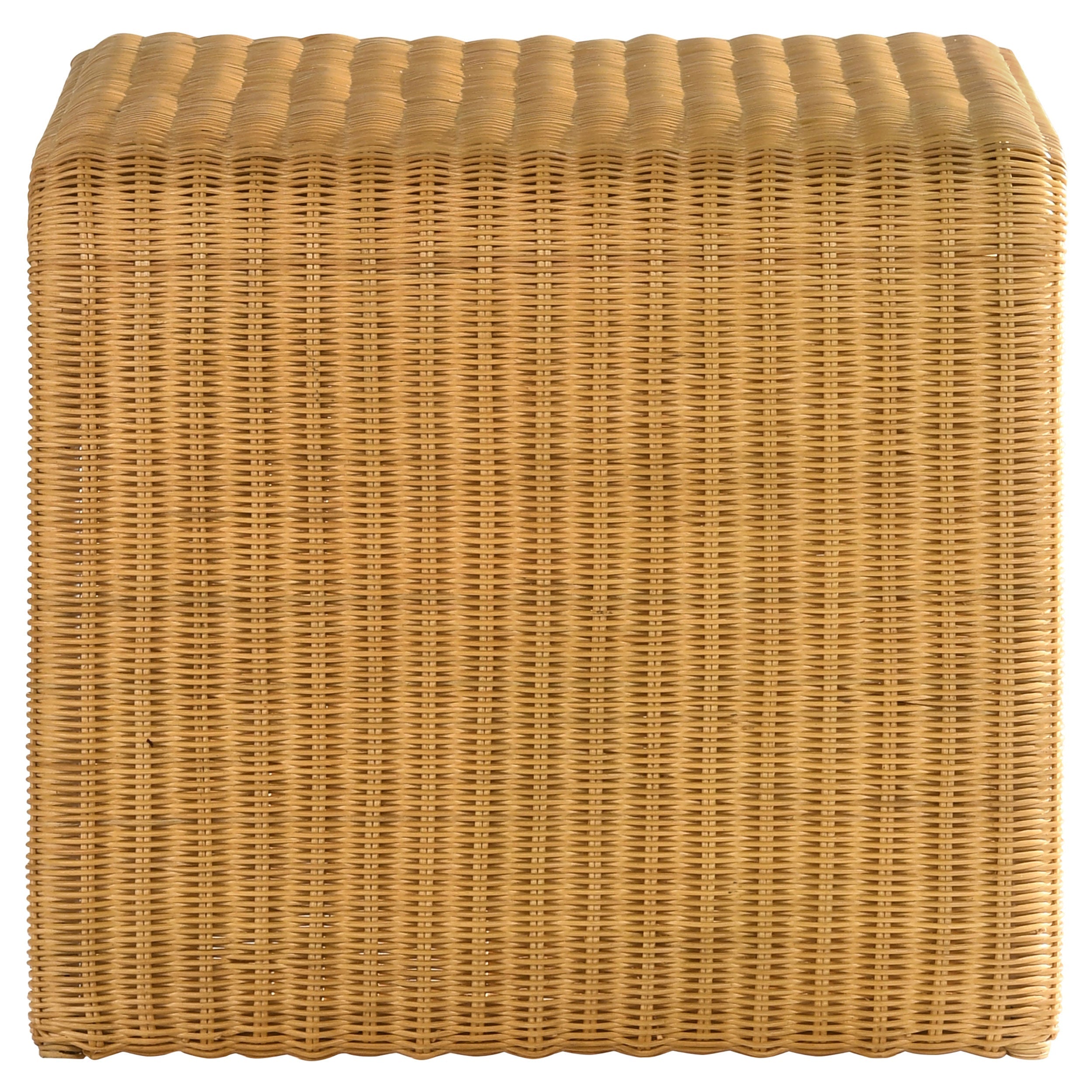 Cahya Rattan Coffee and End Table Set Black