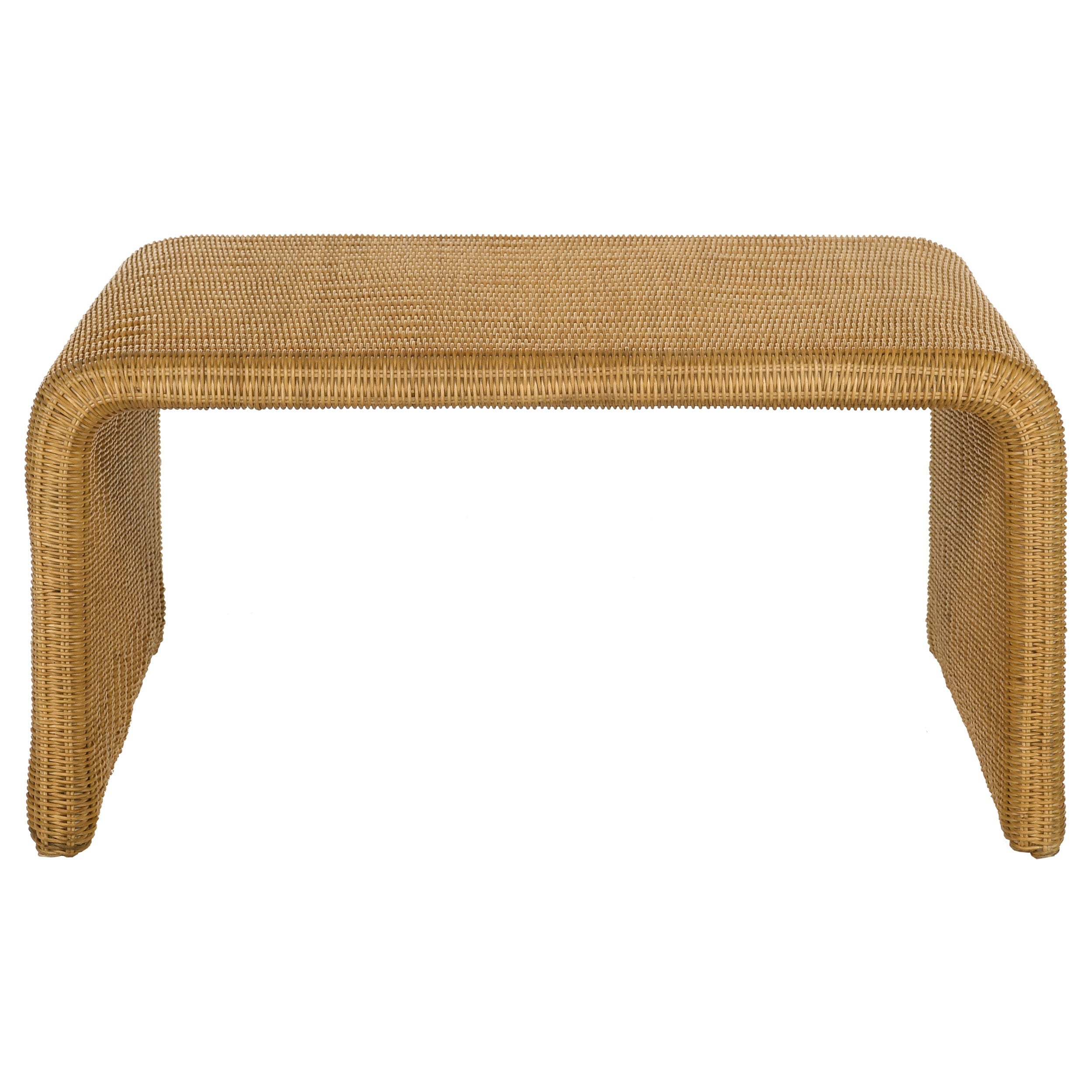 Cahya Rattan Coffee and End Table Set Black