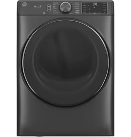 Package - GE - 5.0 Cu. Ft. Stackable Smart Front Load Washer with Steam, SmartDispense and Odorblock Ultra Fresh Vent System and 7.8 Cu. Ft. Stackable Smart Gas Dryer with Steam - Carbon Graphite