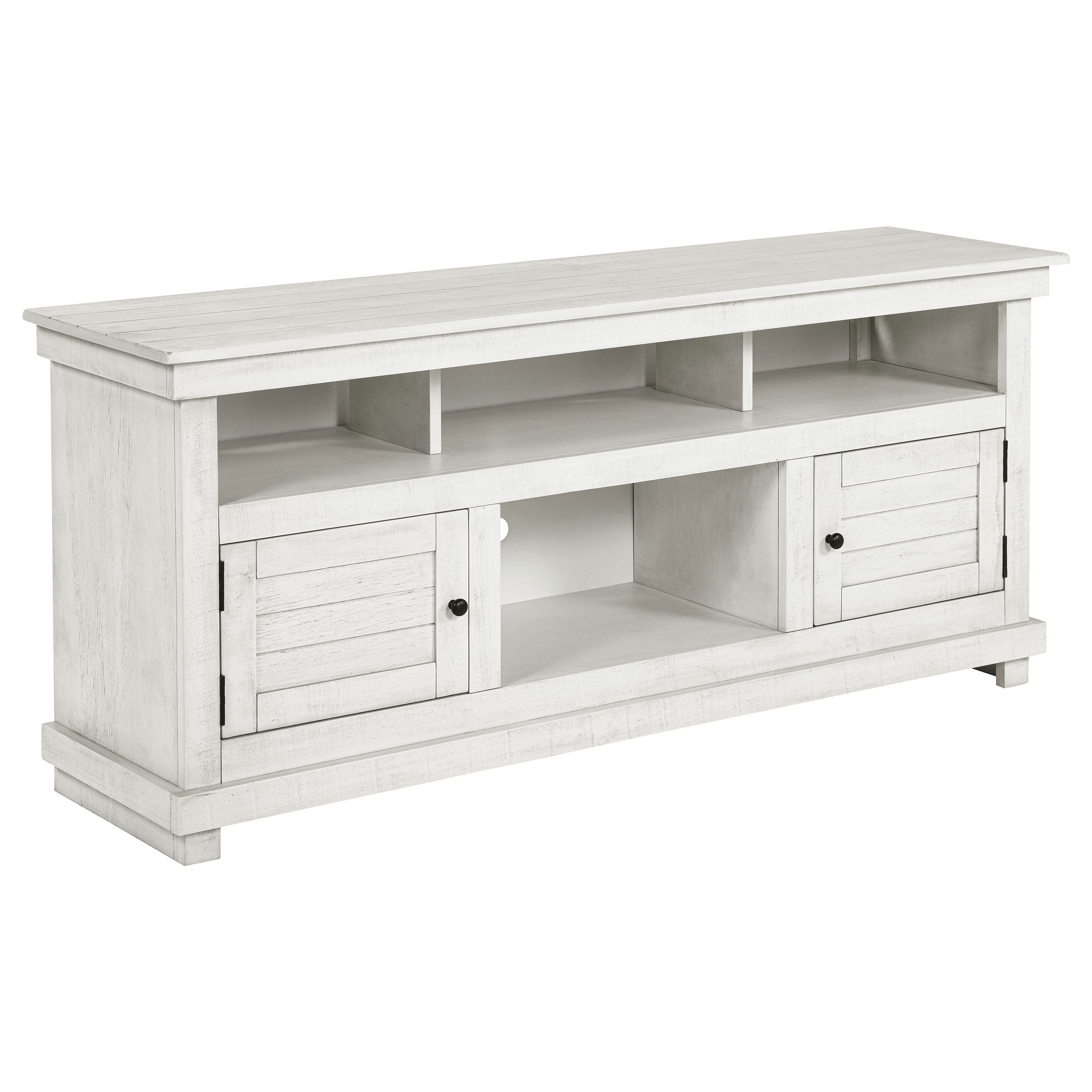 Payne 60-inch TV Stand Media Console Distressed Brown