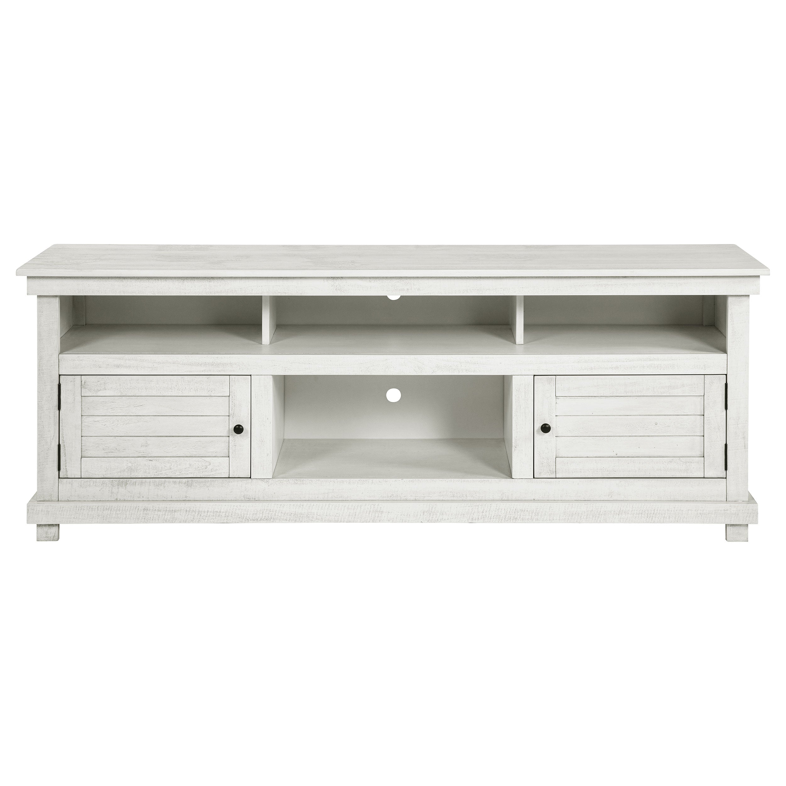 Payne 60-inch TV Stand Media Console Distressed Brown