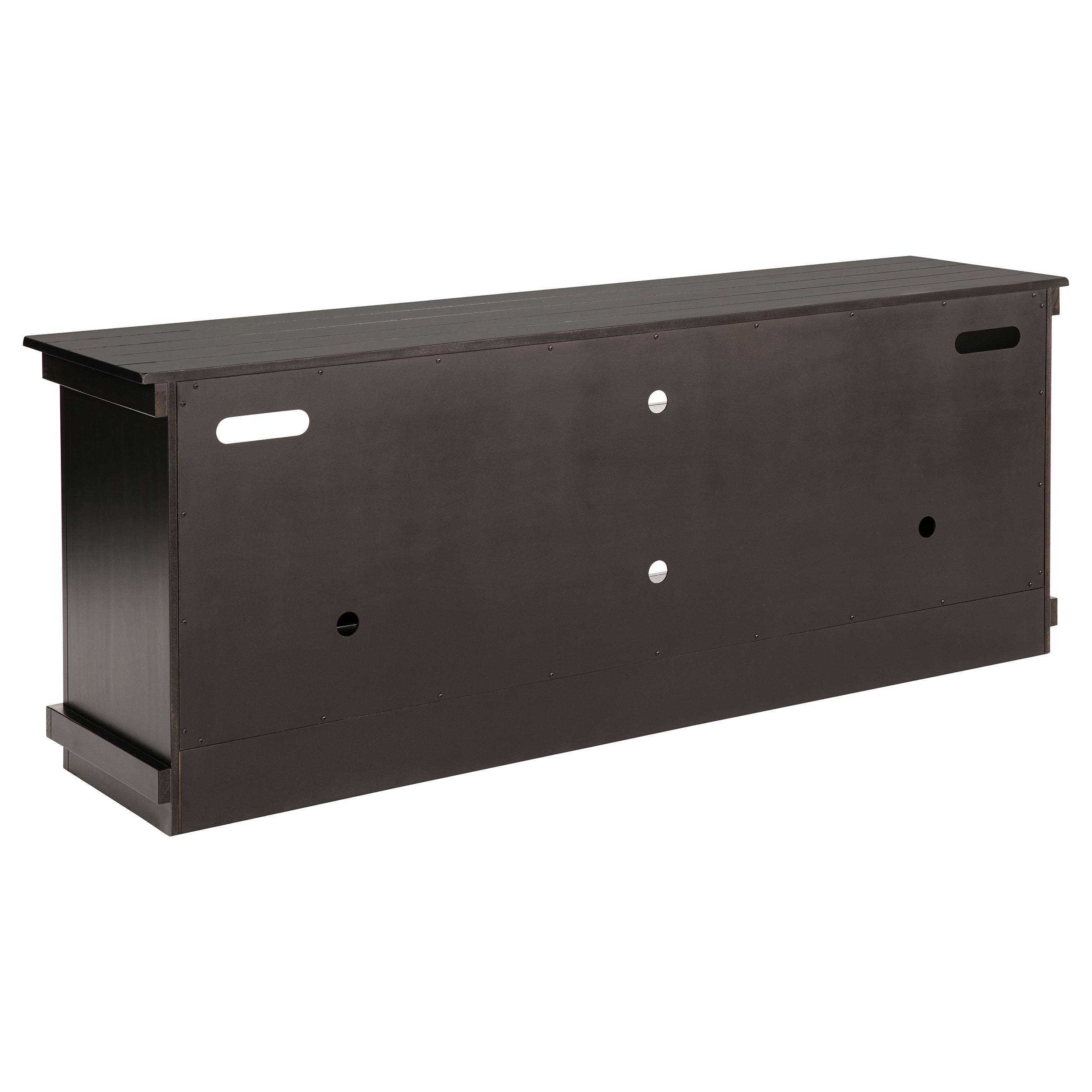 Payne 60-inch TV Stand Media Console Distressed Brown