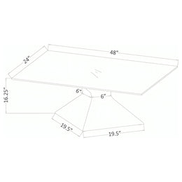 Jenny Glass Top Stainless Steel Coffee Table Chrome
