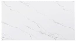 Visalia Faux Marble Coffee and End Table Set White