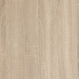 Fowler 1-shelf Round Engineered Wood Coffee Table Natural