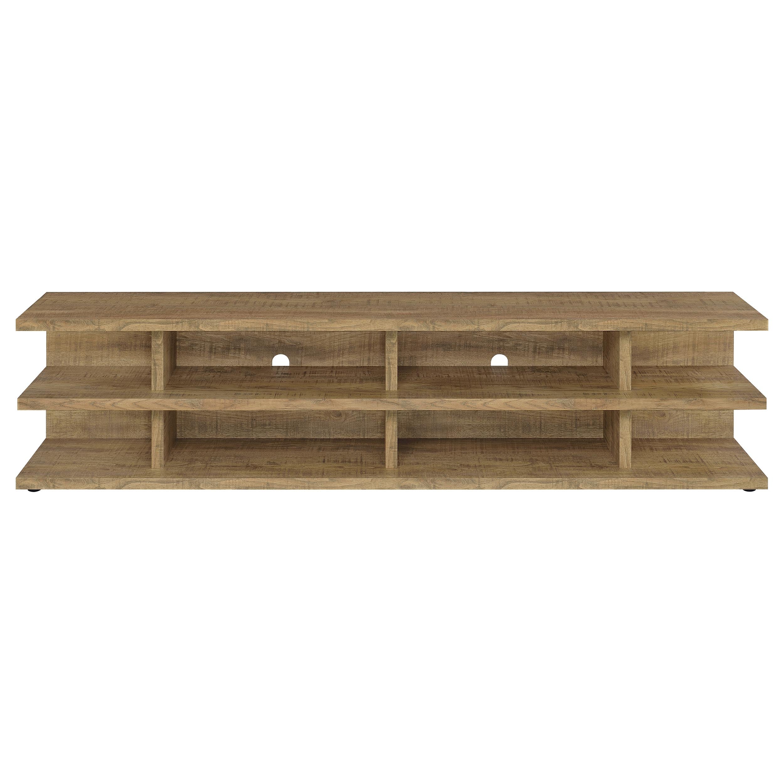 Cartmill 78-inch 2-tier TV Stand Media Console Black