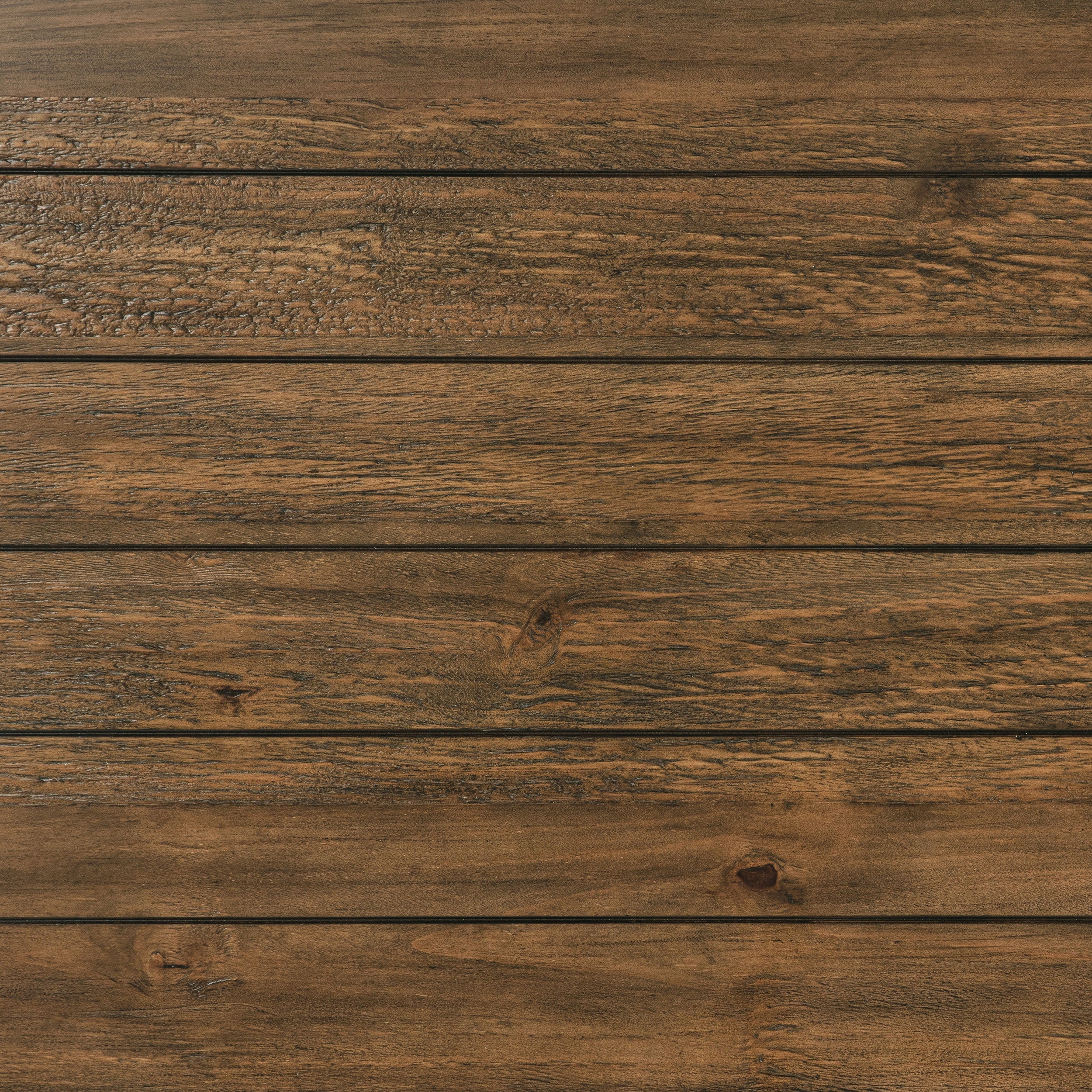 Payne Wood End Table with Shelf Distressed Brown