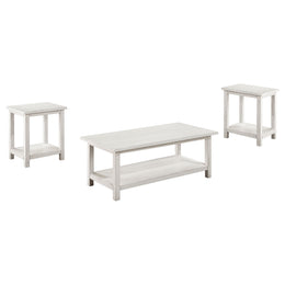 Payne Coffee and End Table Set Distressed