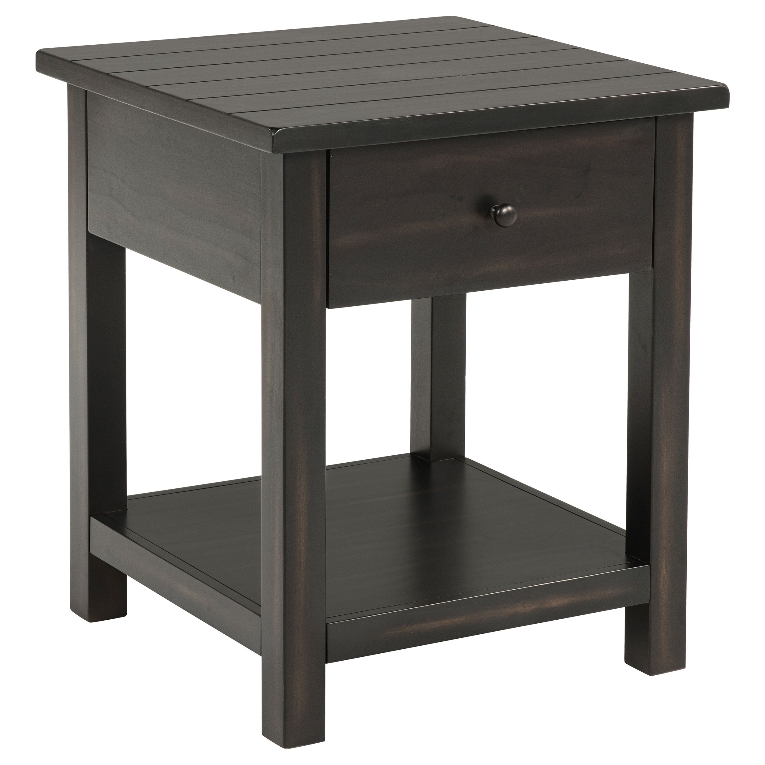 Payne Coffee and 1-drawer End Table Set Brown