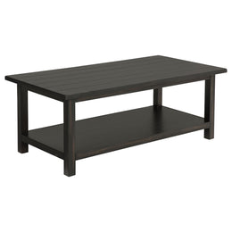Payne Coffee and 1-drawer End Table Set Brown